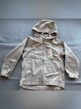 New Muji Kids beige windbreaker